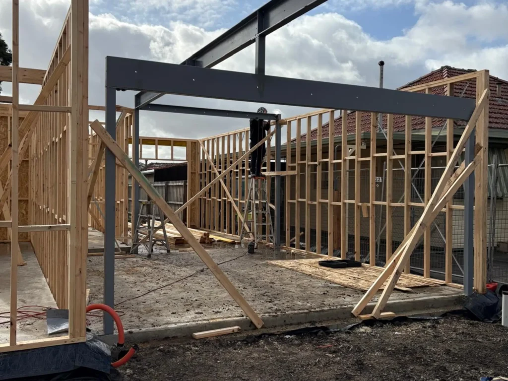 Commercial structural steel.